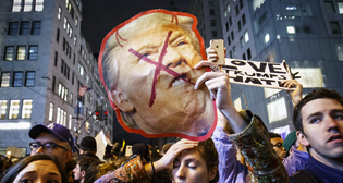 Протесты против Трампа в США