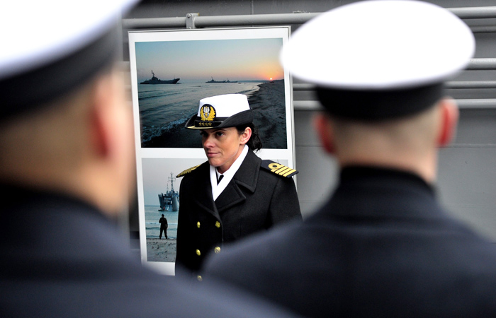 Первая женщина в истории польских ВМС Катажина Мазурек стала командиром корабля