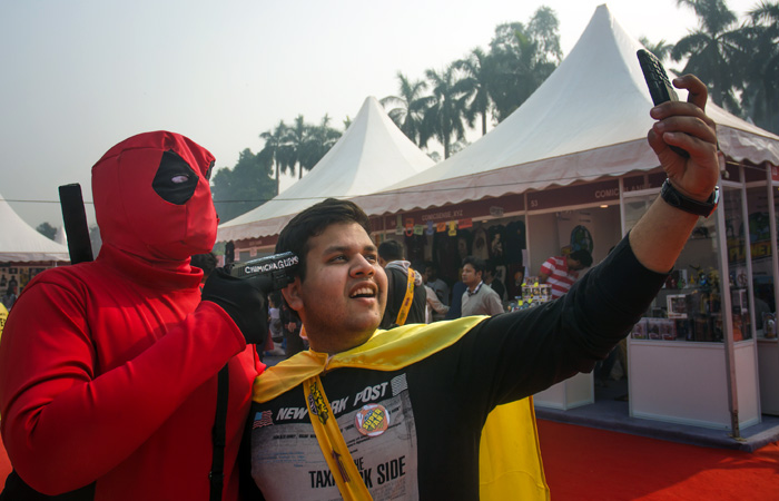 В Нью-Дели проходит фестиваль комиксов Comic Con
