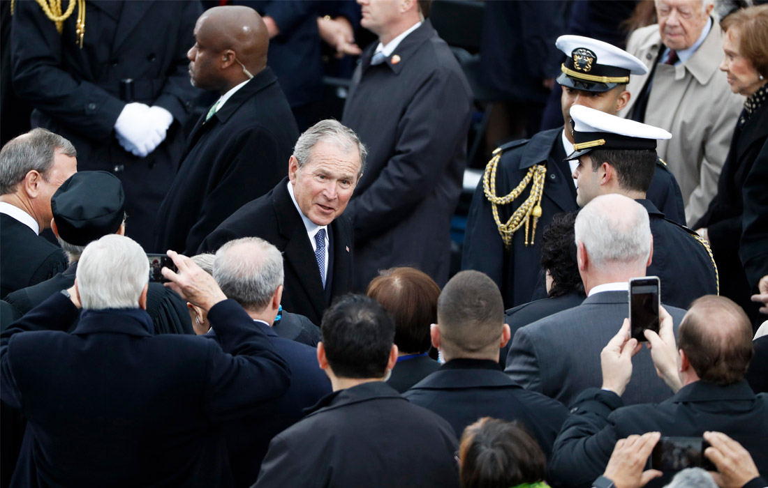 Бывший президент США Джордж Буш-младший