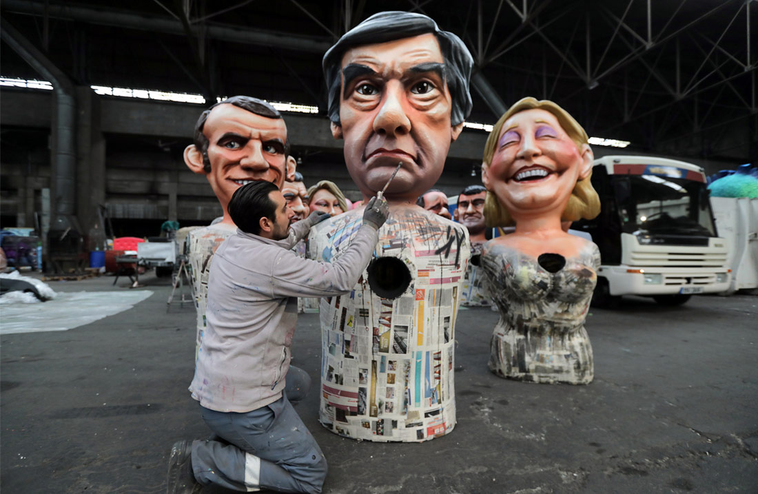 На Лазурном побережье продолжается подготовка к одному из самых красивых и шумных праздников Европы - карнавалу в Ницце, который славится фигурами из папье-маше с карикатурами на известных людей и политиков. Город готовится к празднику более 6 месяцев, создавая творения, которые проживут всего несколько дней. Карнавал стартует 10 февраля и продлится до 26 февраля.