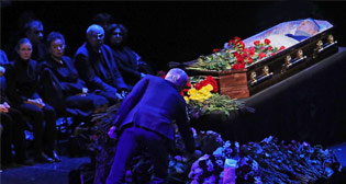 Прощание с Георгием Тараторкиным