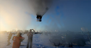 Федор Конюхов отправился в рекордный полет