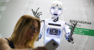 Выставка роботов в Лондоне