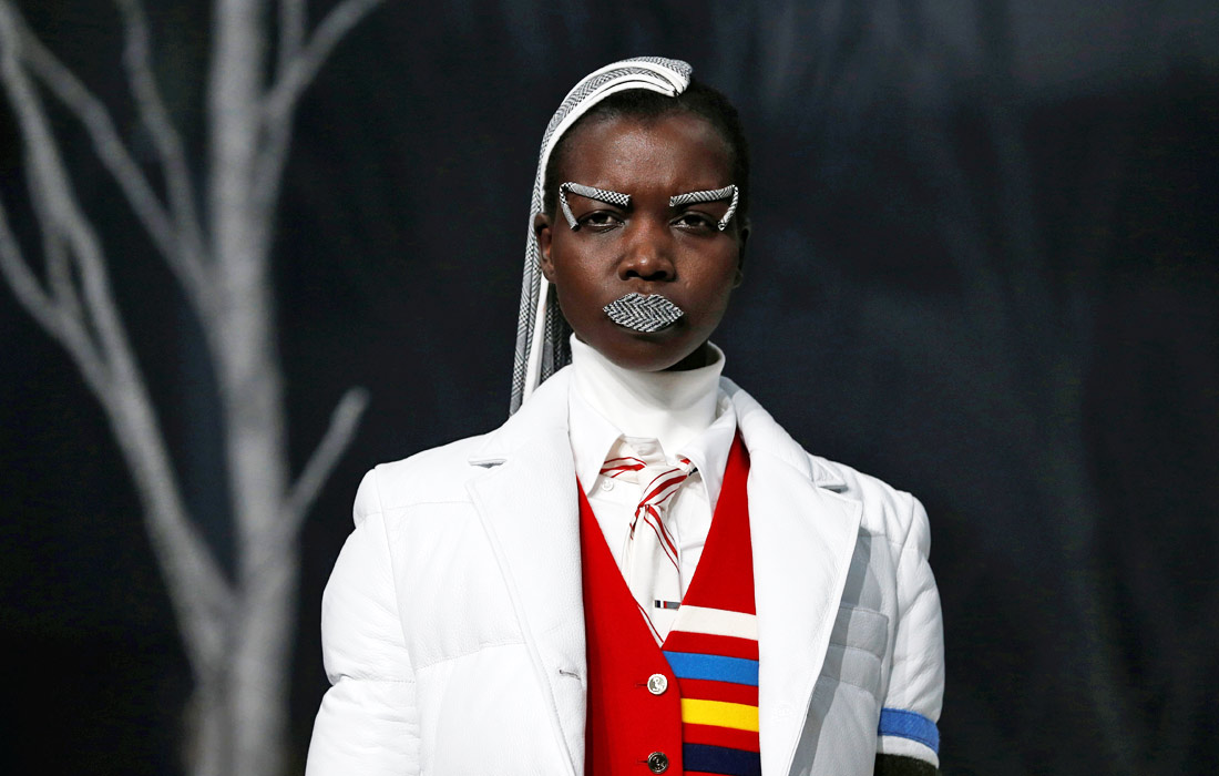 Презентация коллекции американского дизайнера Тома Брауна