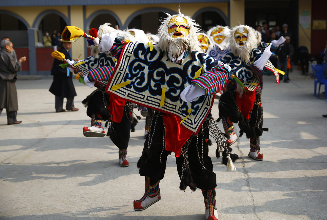 В Непале отметили наступление Нового года по тибетскому календарю