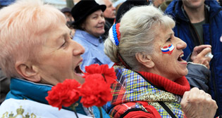 Крым отмечает годовщину воссоединения с Россией