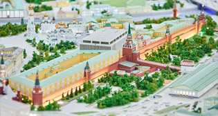 Макет Москвы на ВДНХ