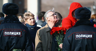 Антитеррористические митинги в России