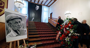 Прощание с Евгением Евтушенко