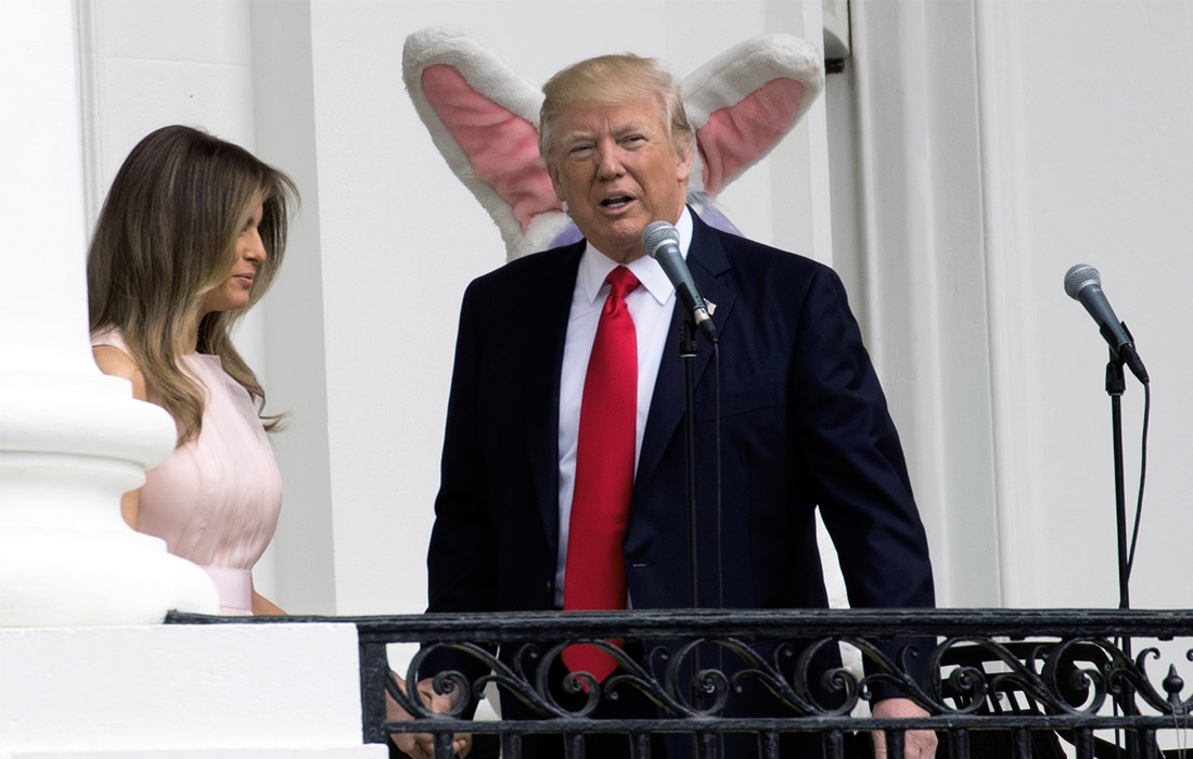 "Это 139-е Пасхальное катание яиц, подумайте только, 139-е", - заявил президент США Дональд Трамп перед началом мероприятия. "Мы будем сильнее, больше и лучше как нация, чем прежде. Мы на правильном пути", - добавил он.