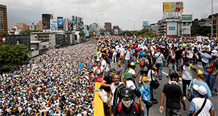 "Мать всех маршей" в Каракасе