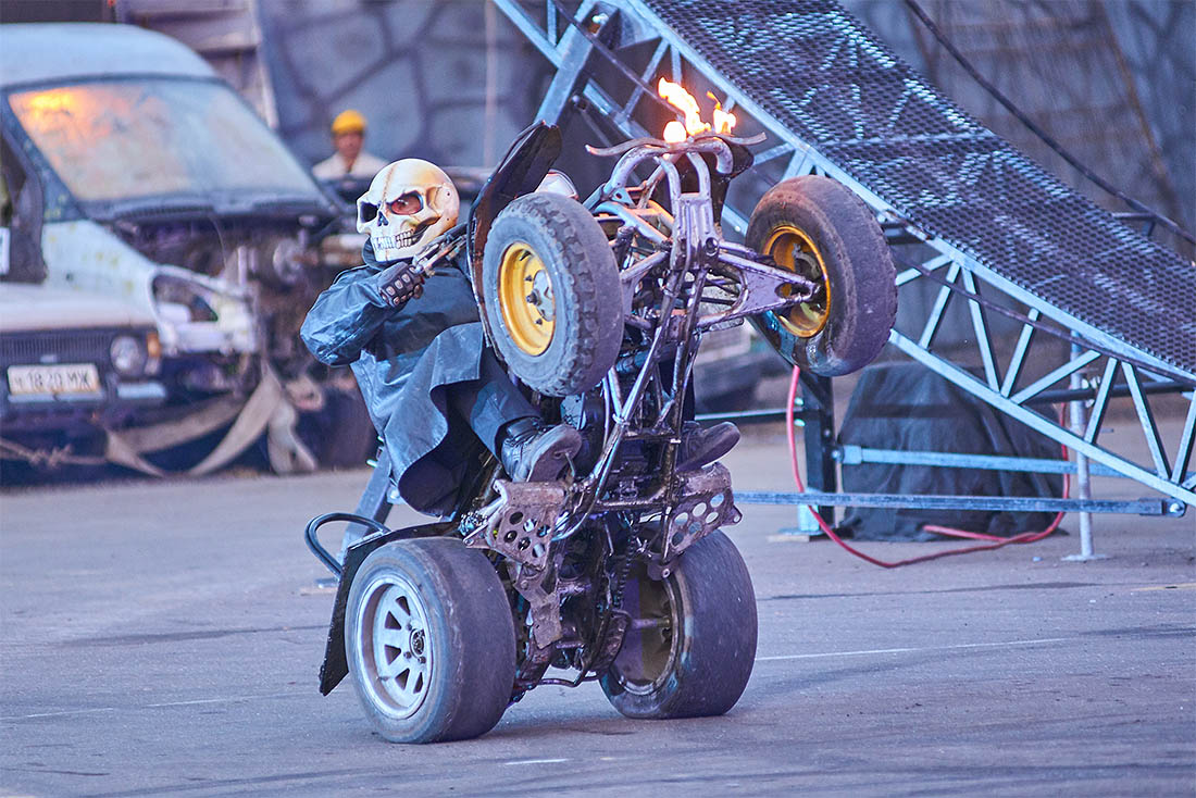 И квадроцикле