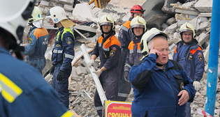 Взрыв в жилом доме в Волгограде