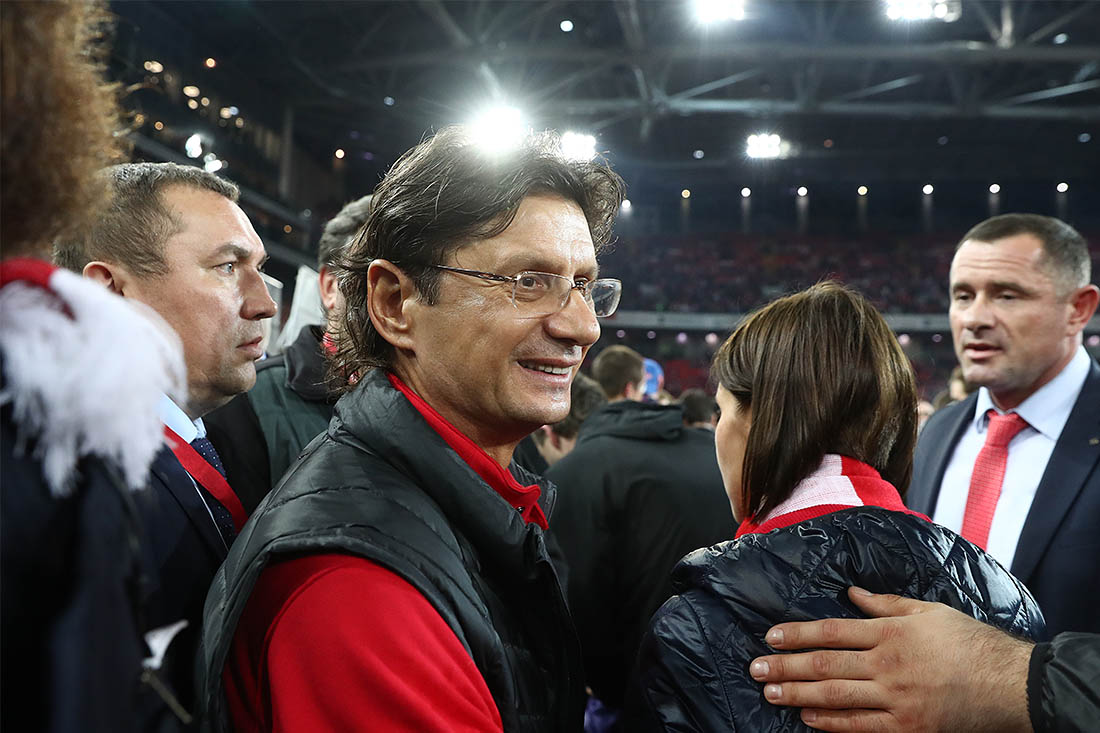 Для Леонида Федуна золото "Спартака" - первый трофей за время владения им клубом