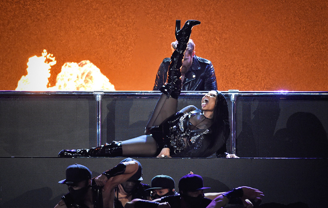 Выступление певицы Ники Минаж