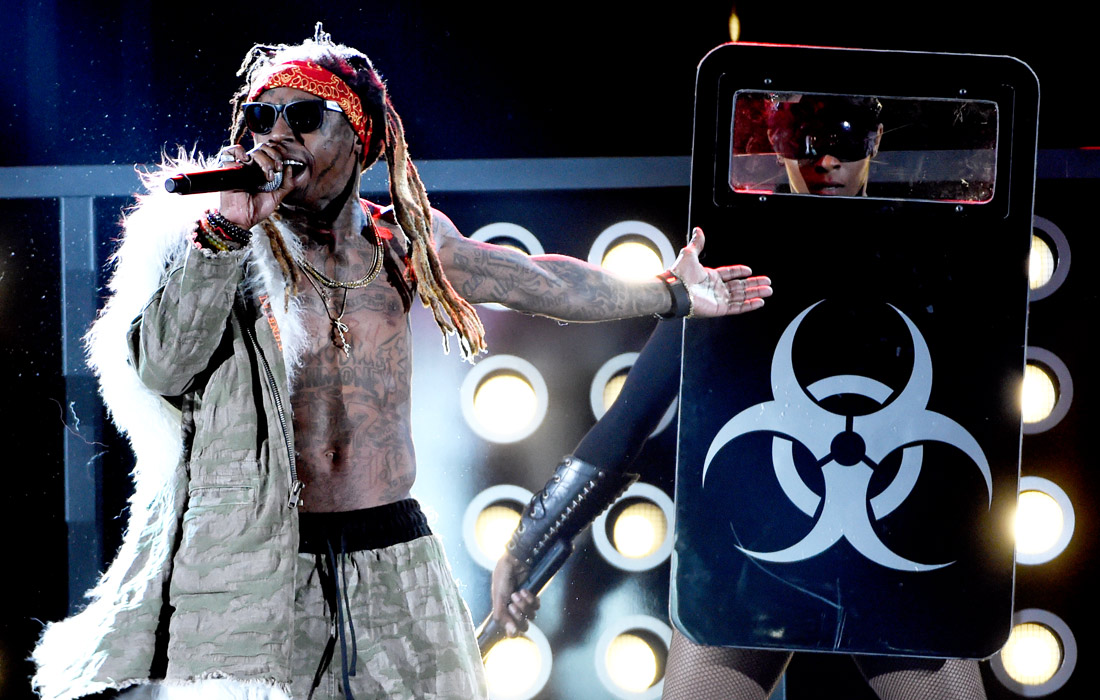 Американский хип-хоп исполнитель Лил Уэйн