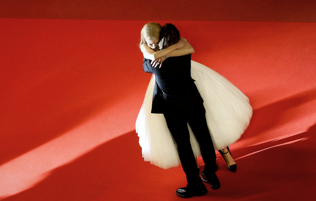 Актриса Николь Кидман и ее муж Кит Урбан на красной дороже