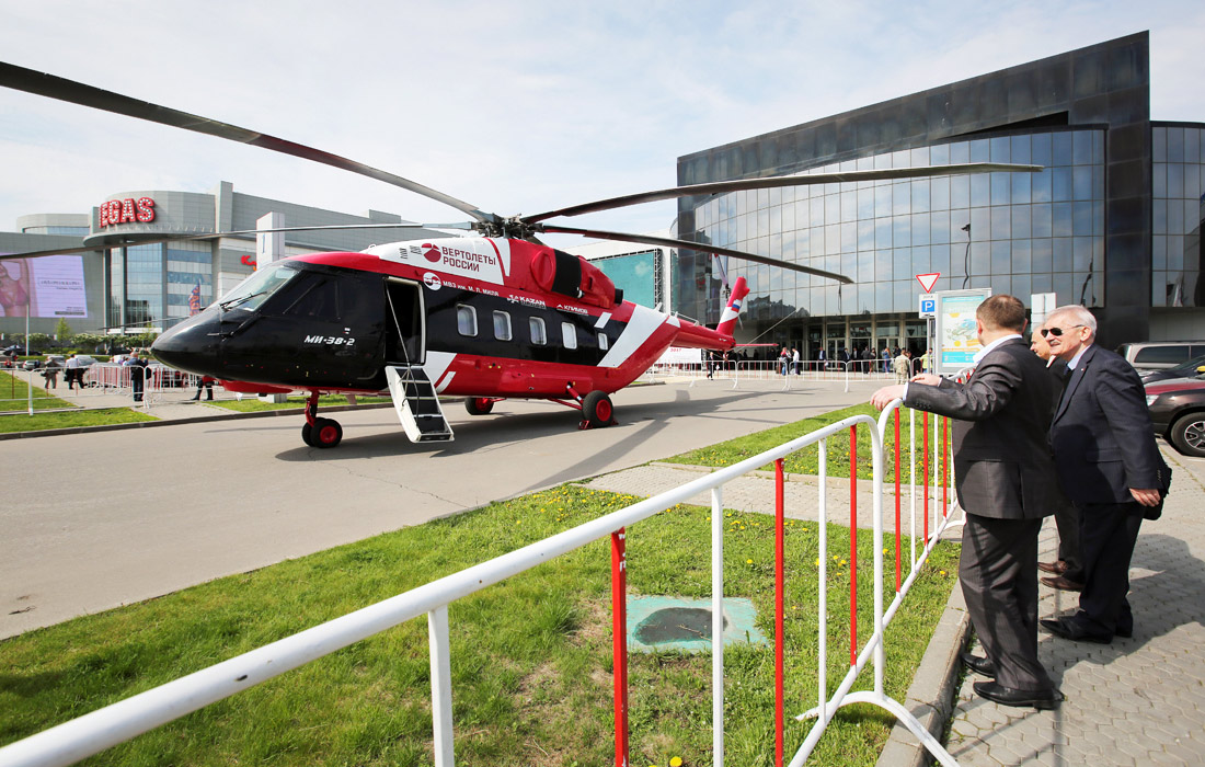 Транспортный (пассажирский) вертолет МИ-38-2
