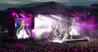 Благотворительный концерт в Манчестере