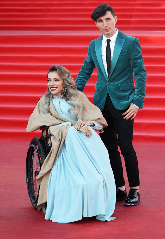 Певица Юлия Самойлова и ее супруг  Алексей Таран