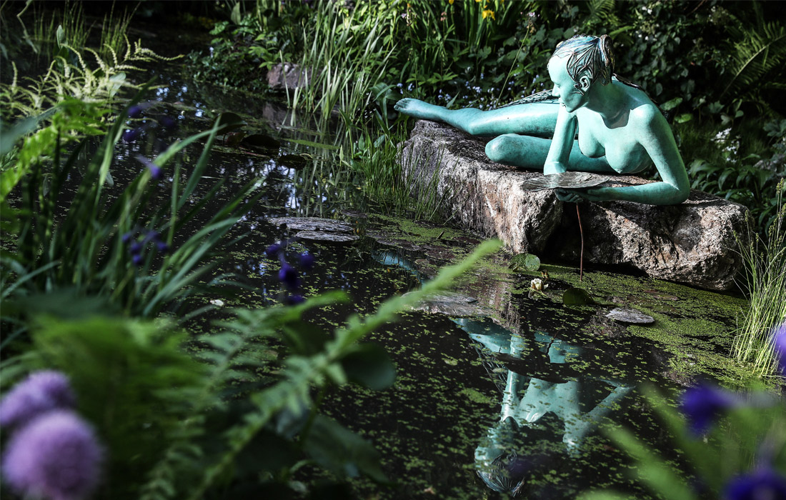 На Московском международном фестивале садов и цветов в парке "Музеон"