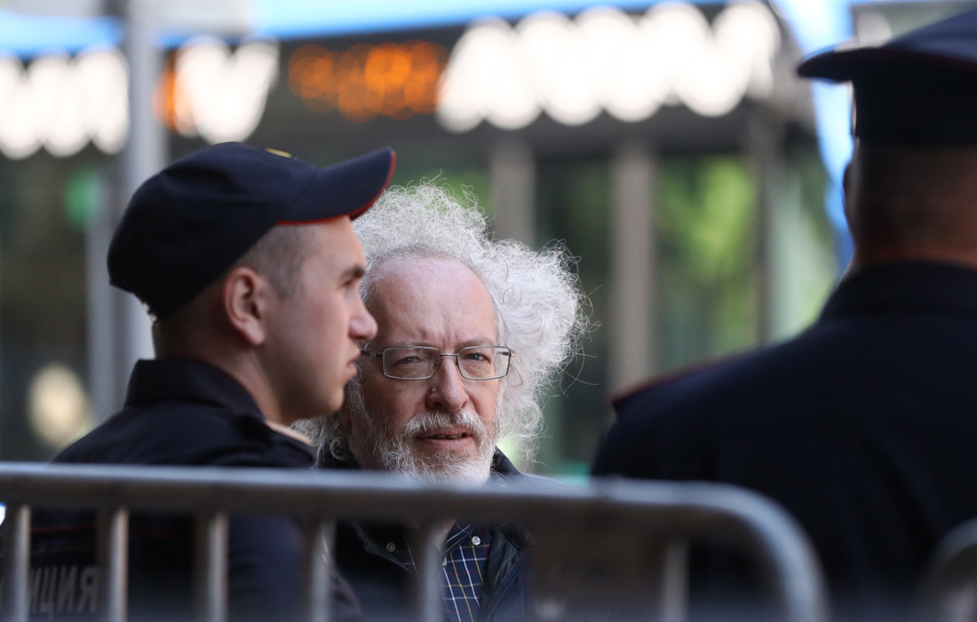 Главный редактор радиостанции "Эхо Москвы" Алексей Венедиктов