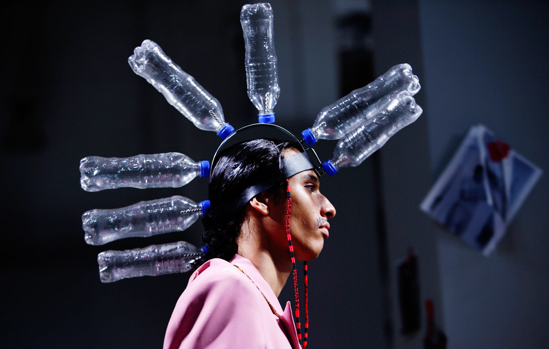 В Нью-Йорке прошел показ новой коллекции мексиканского лейбла одежды Sanchez Kane в рамках Недели мужской моды