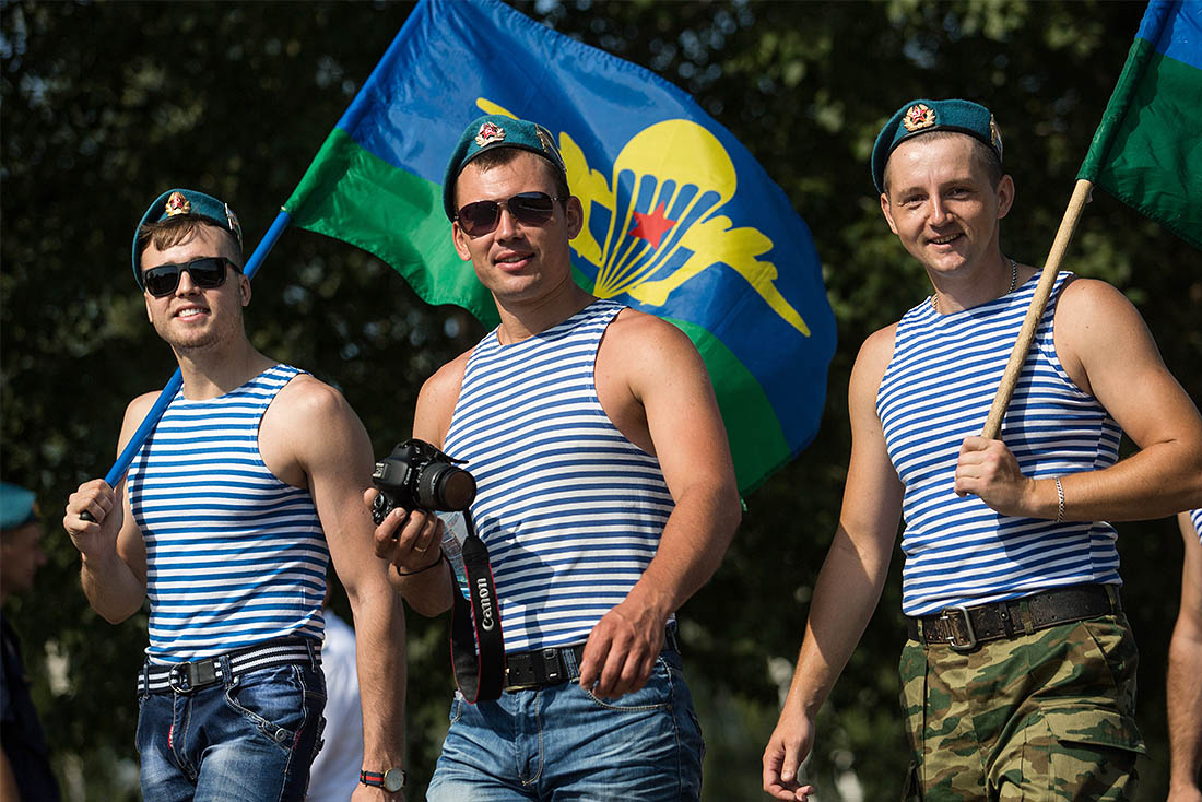 На территории войсковой части 242-го учебного центра ВДВ