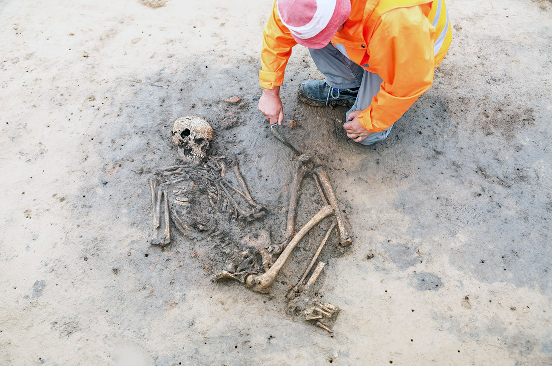 В ходе геологоразведочных работ при строительстве дороги в Германии были обнаружены два древних поселения