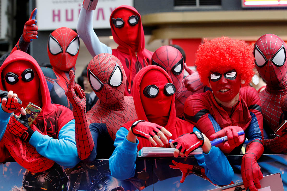 В Японии состоялась премьера фильма "Человек-паук: возвращение домой"