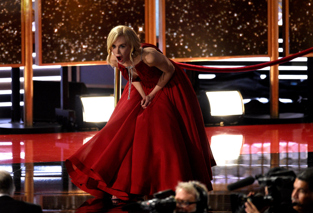 Николь Кидман в предвкушении своей награды