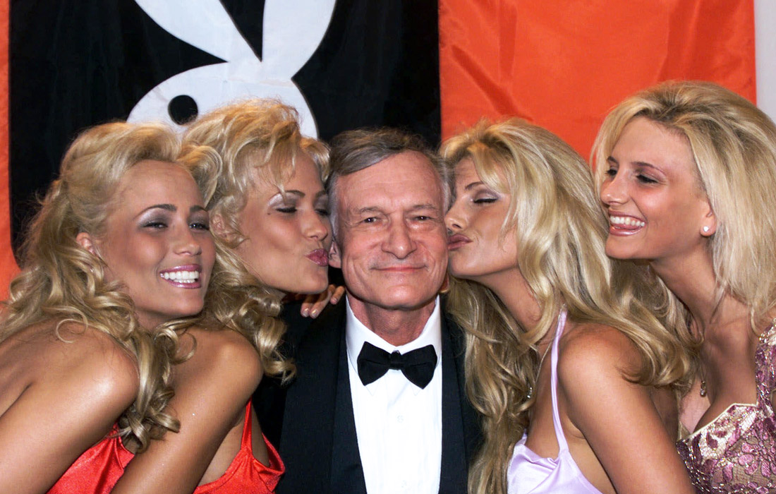 Хефнер во время 52-го Каннского кинофестиваля. Май 1999 года.