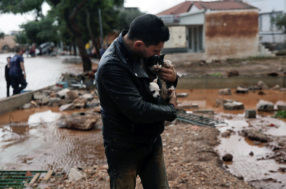 Наводнение в Греции