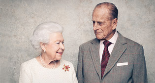 Платиновая свадьба Елизаветы II и принца Филиппа