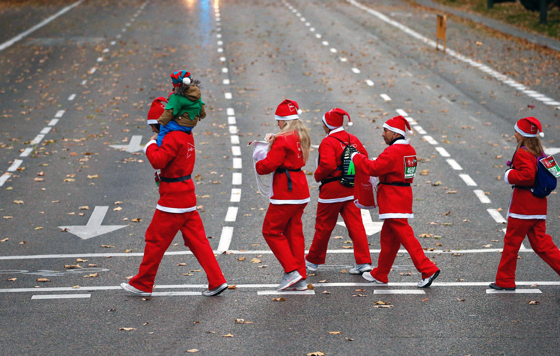 После забега в Мадриде