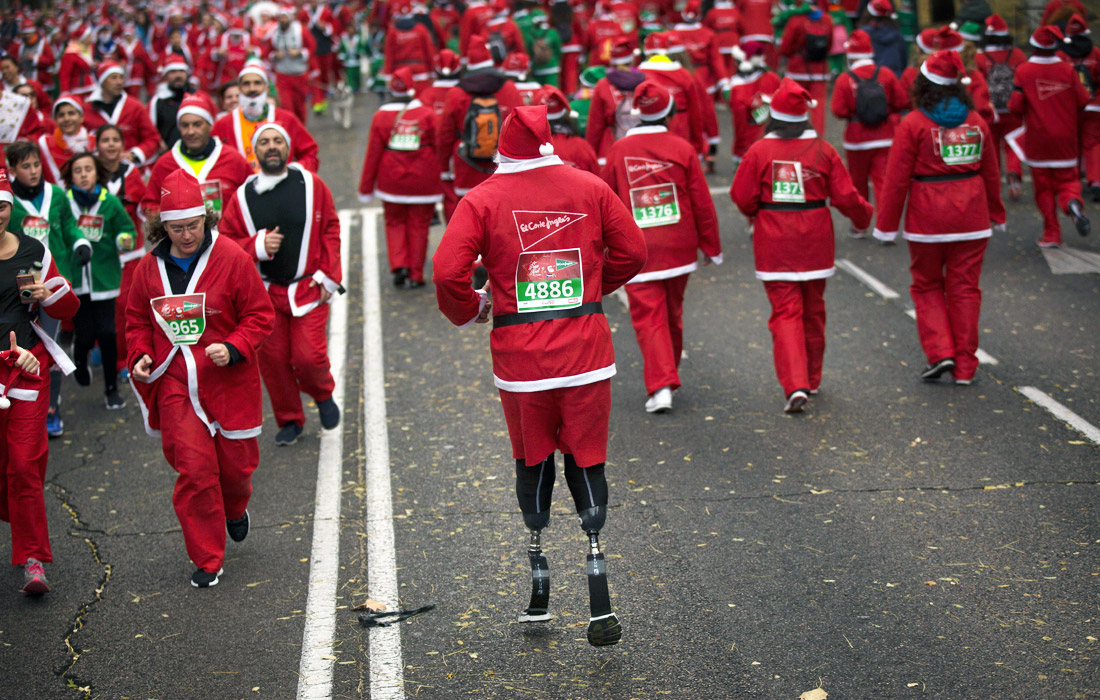 Благотворительный марафон в Мадриде