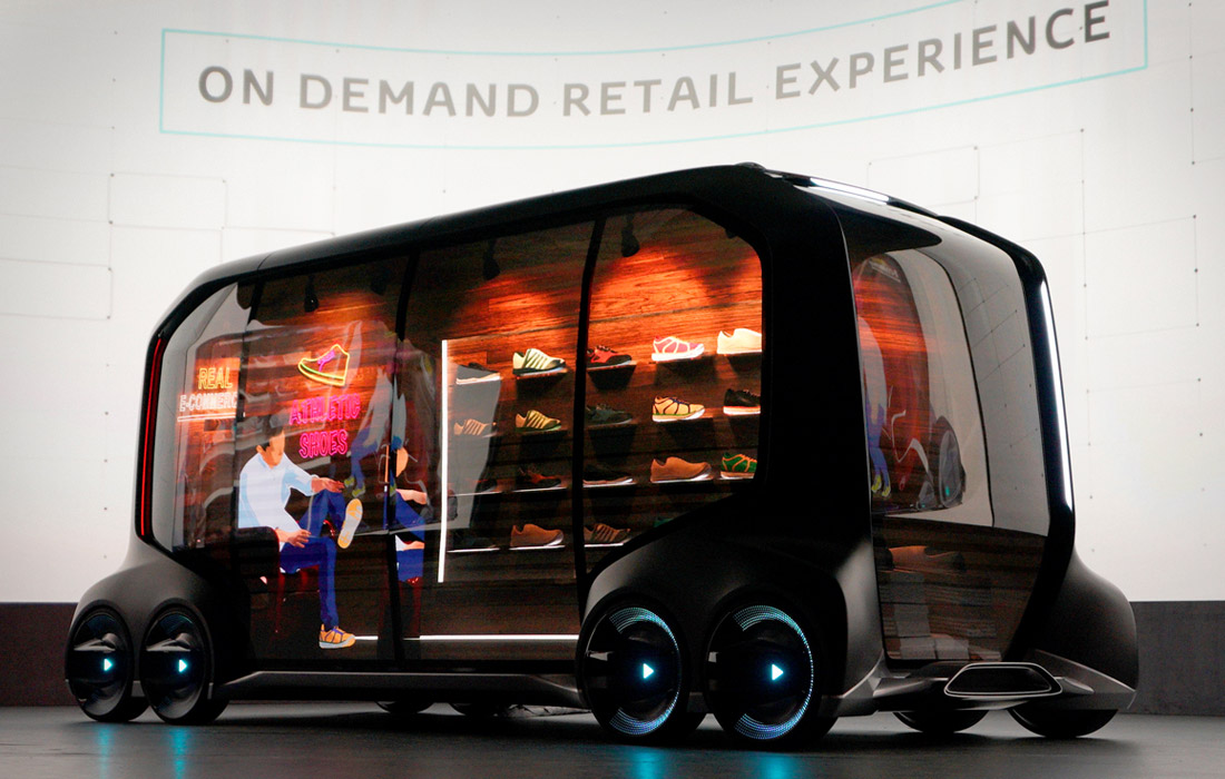 Автономный шаттл Toyota e-Palette Concept