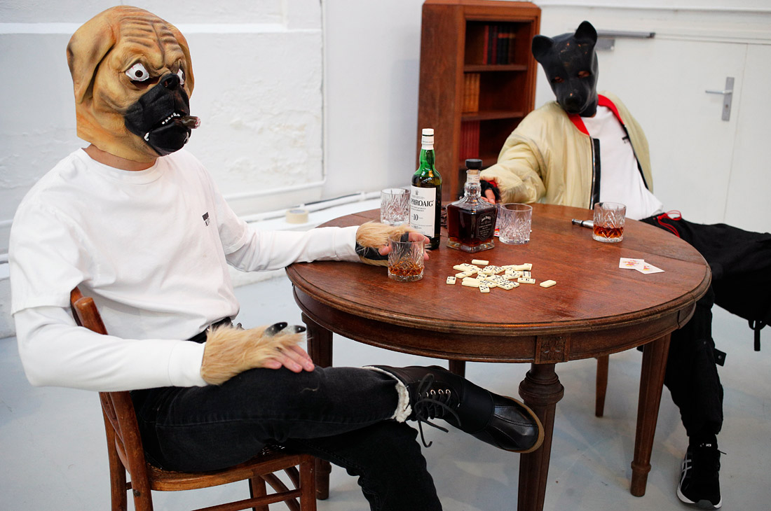 Презентация коллекции Julien David на Неделе мужской моды в Париже