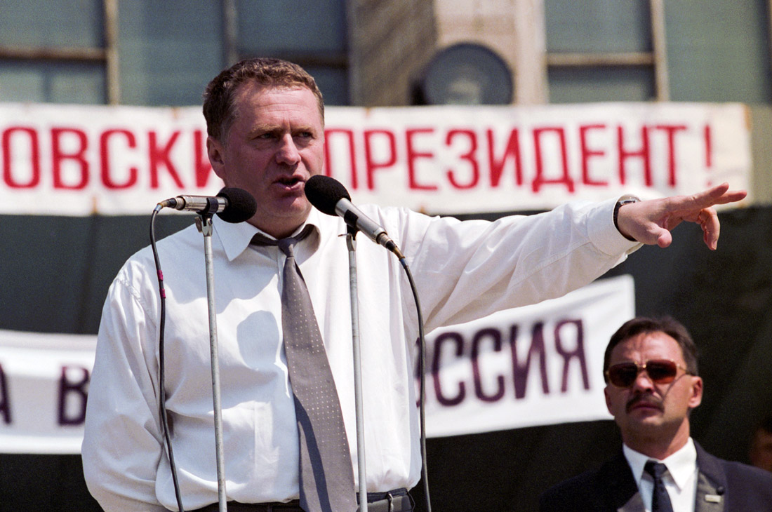 Выборы президента 1991 года в россии. Жириновский 2000 год. Жириновский 1996 год.
