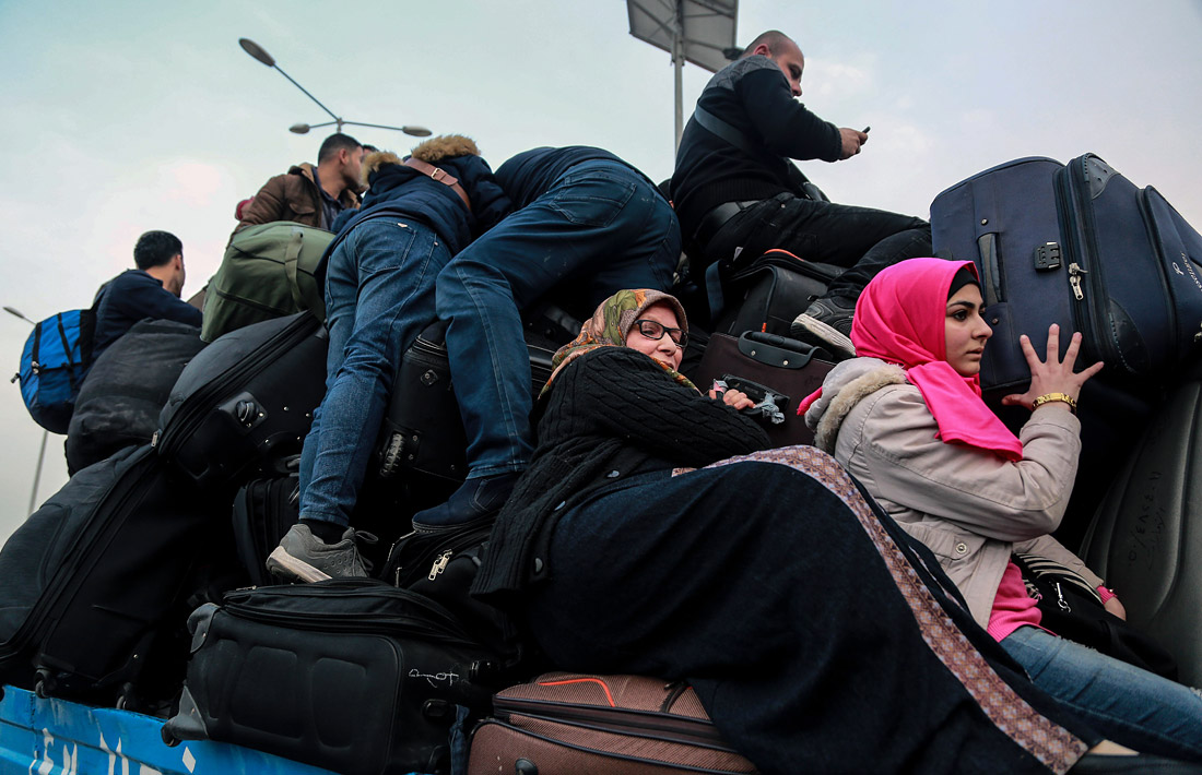 Египет на три дня открыл КПП "Рафах" на границе с сектором Газа