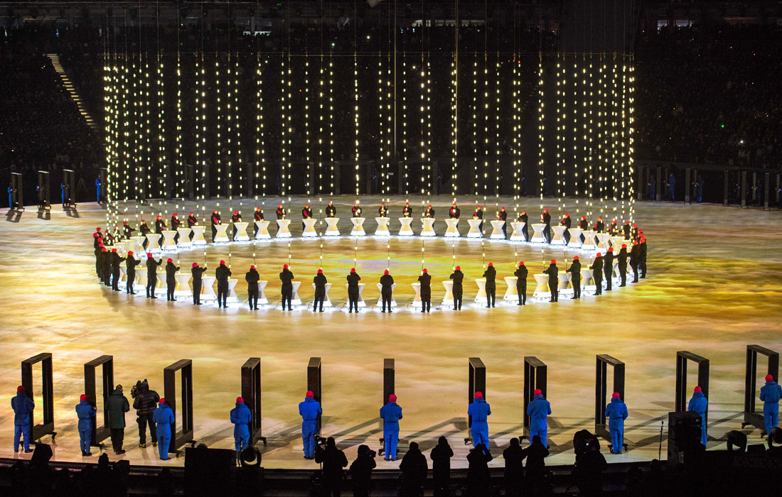 Церемония открытия XXIII зимних Олимпийских игр