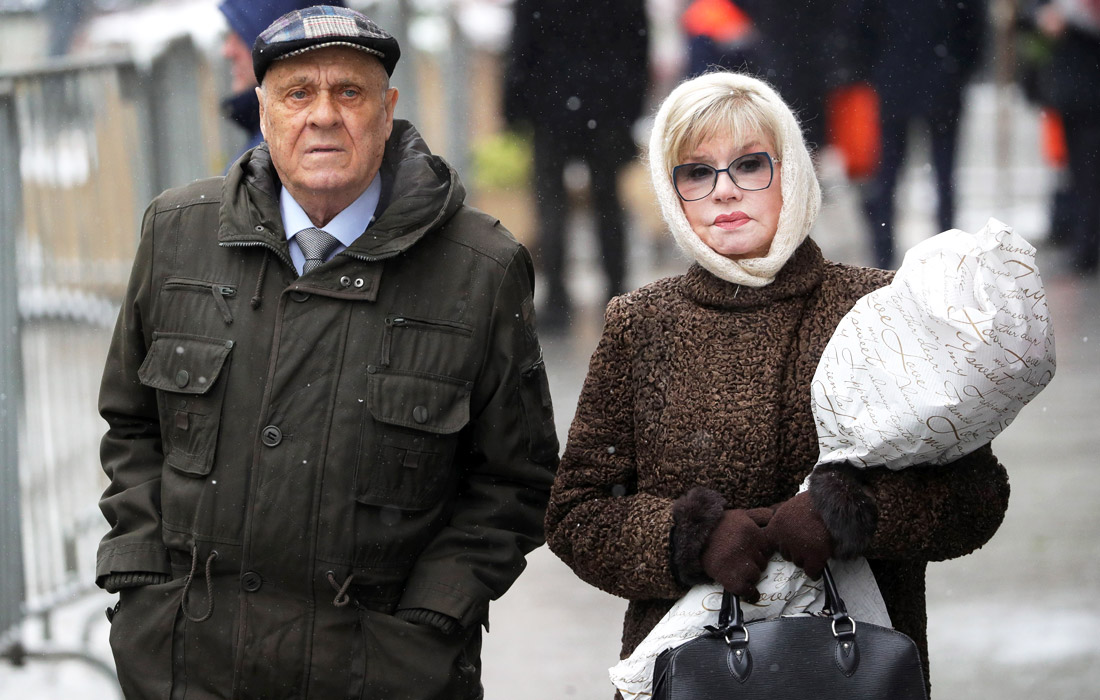 Режиссер Владимир Меньшов и его супруга, актриса Вера Алентова