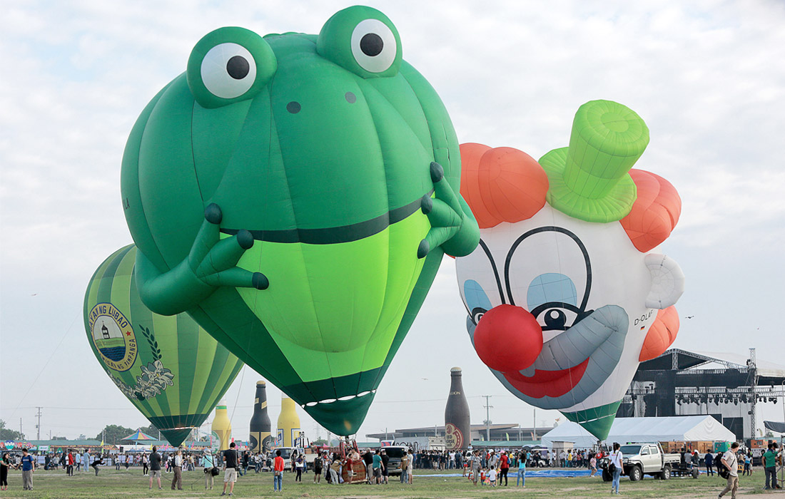 Международный фестиваль воздушных шаров на Филиппинах