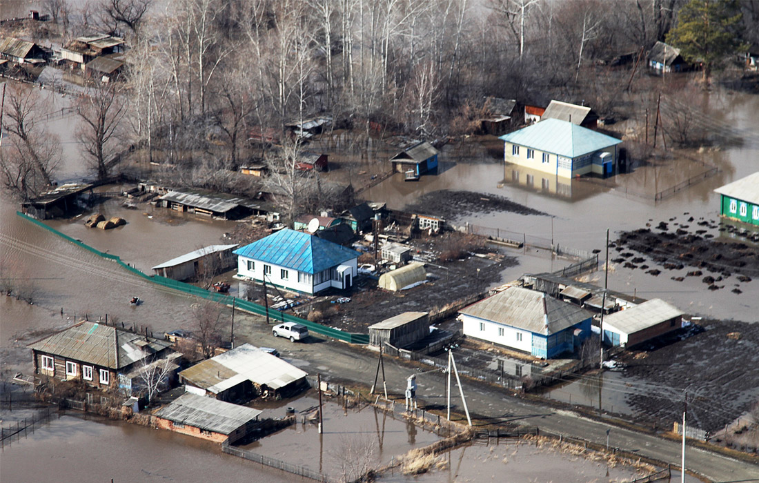 В Алтайском крае ввели режим ЧС из-за паводка