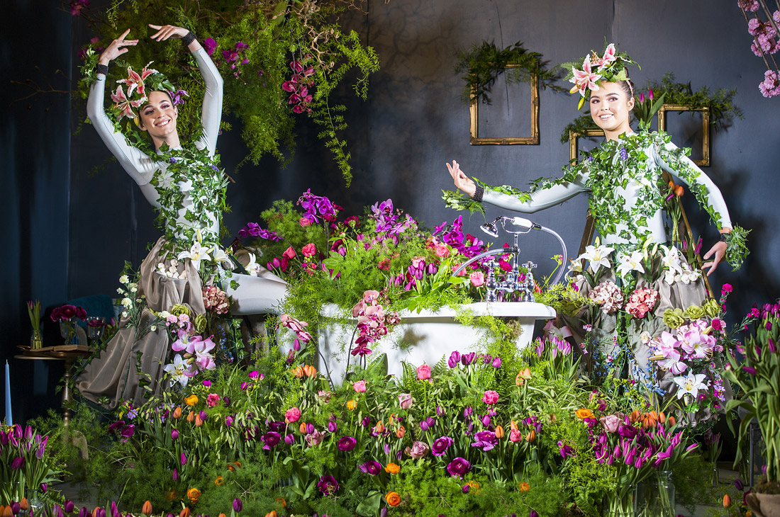 Ежегодная выставка Harrogate Flower Show в Великобритании