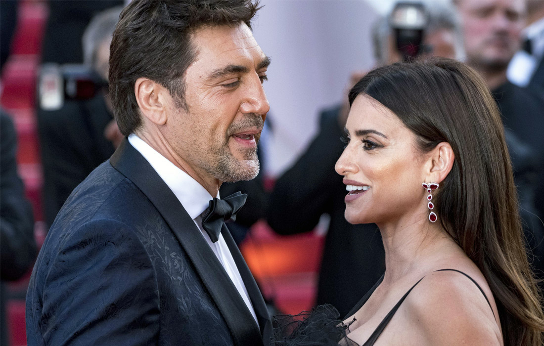 Хавьер Бардем и Пенелопа Крус на церемонии открытия 71-го Каннского кинофестиваля