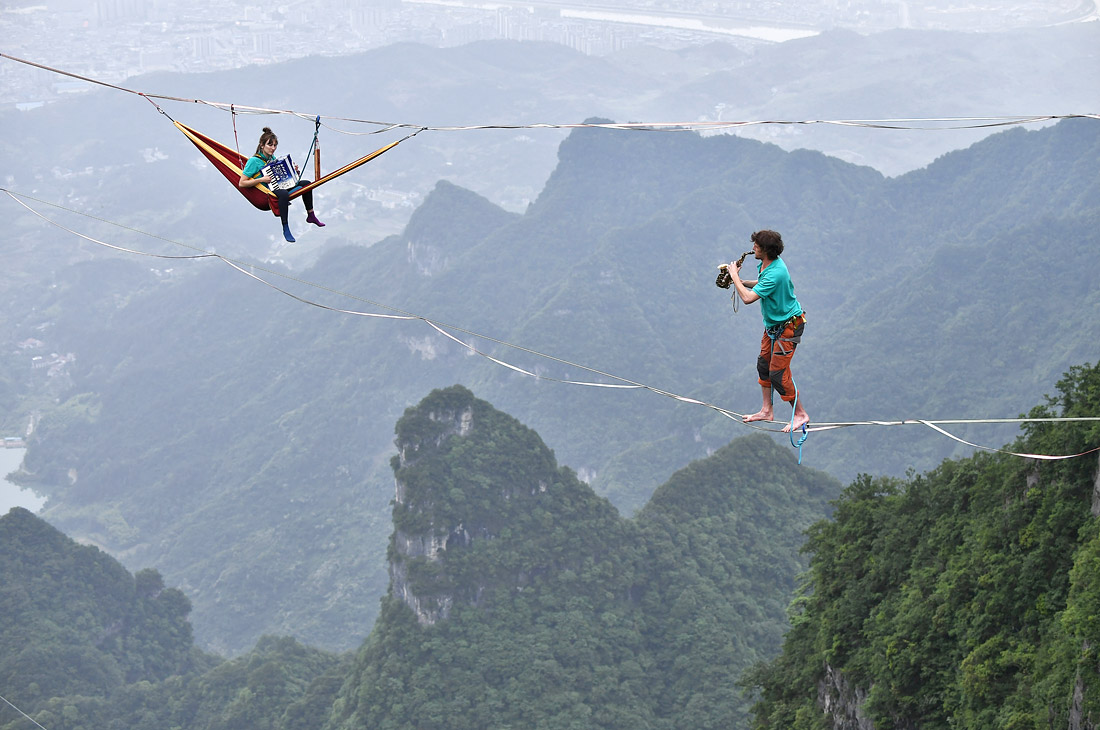 В Национальном парке Чжанцзяцзе. Провинция Хунань, Китай.