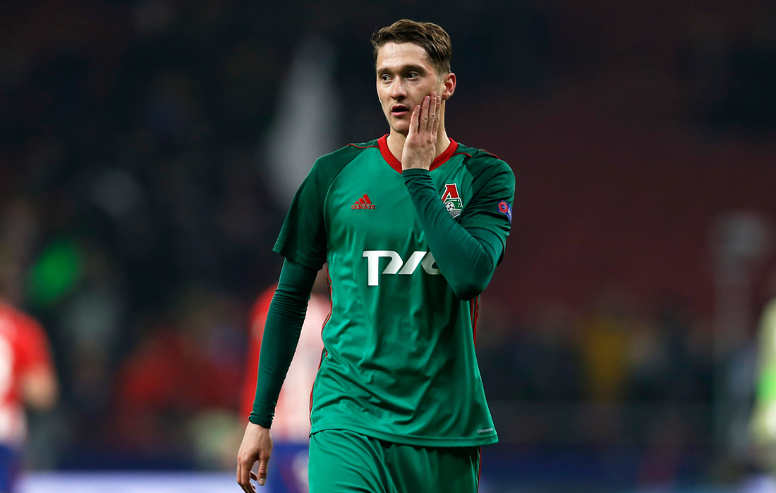 Нападающий Алексей Миранчук ("Локомотив")