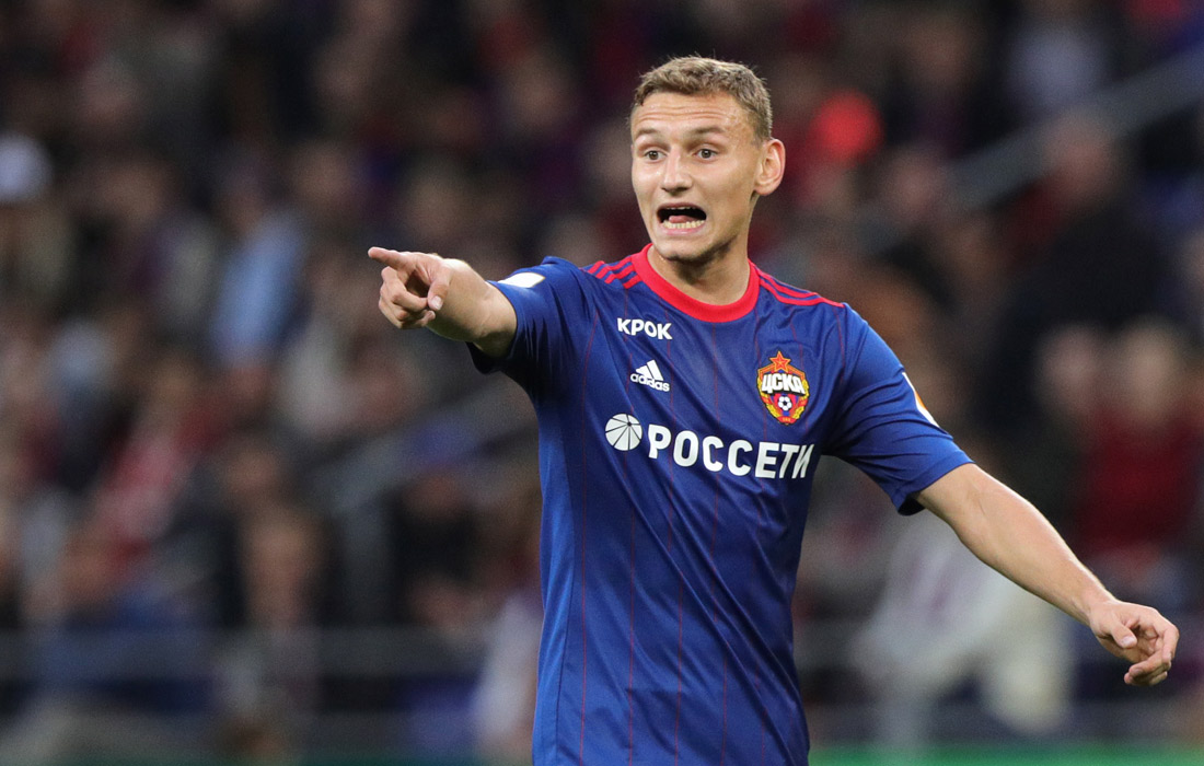 Нападающий Федор Чалов (ЦСКА)